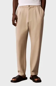 Мужские бежевые брюки TAPERED Бежевый 29 Calvin Klein LV04LF607G