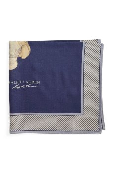 Шарф с шерстью и шелком Polo Ralph Lauren