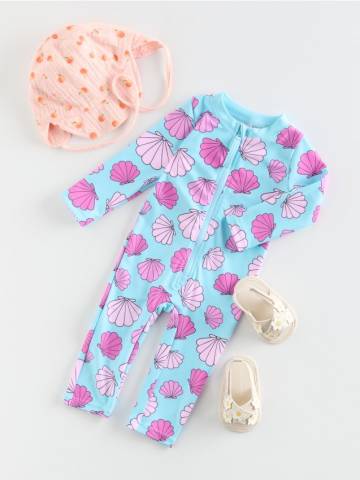 Reserved - BABIES` SWIMMING SUIT - морська хвиля - 728EB-56X Reserved - BABIES` SWIMMING SUIT - морська хвиля - 728EB-56X