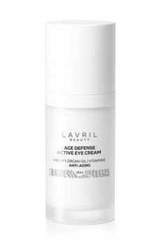 Питательный крем для кожи вокруг глаз LAVRIL BEAUTY Age Defense Active Eye Cream с коноплей и комплексом витаминов, 15 мл
