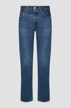Женские синие джинсы 501® Straight Crop Синий 26-26 Levi’s® 36200;0224