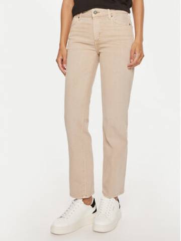 Guess Jeans Джинси W4YA98 D5E71 Бежевий Straight Fit Guess Jeans Джинси W4YA98 D5E71 Бежевий Straight Fit