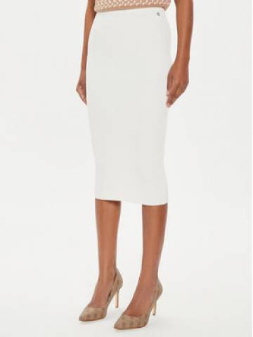 Guess Спідниця W4YD77 Z2YN2 Білий Slim Fit Guess Спідниця W4YD77 Z2YN2 Білий Slim Fit
