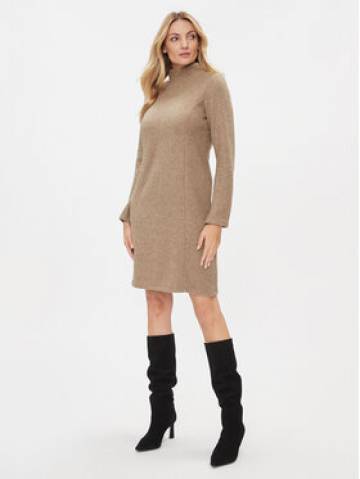 Tom Tailor Трикотажна сукня 1039164 Бежевий Regular Fit Tom Tailor Трикотажна сукня 1039164 Бежевий Regular Fit