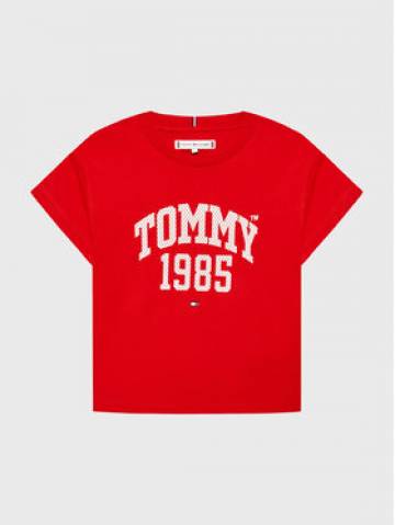 Tommy Hilfiger Футболка Varsity KG0KG07257 D Червоний Regular Fit Tommy Hilfiger Футболка Varsity KG0KG07257 D Червоний Regular Fit