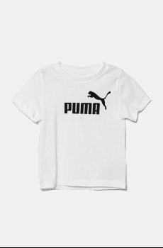 Детская хлопковая футболка Puma ESS No. 1 Logo Tee