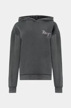 Женские темно-серые худи Серый S HUGO 10079