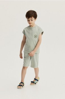 Reserved - Бавовняний комплект - світло-сірий - 010IY-09X