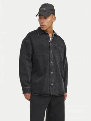 Jack&Jones Джинсова сорочка Santorini 12250602 Чорний Relaxed Fit Jack&Jones Джинсова сорочка Santorini 12250602 Чорний Relaxed Fit