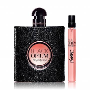 Парфюмированный набор женский Yves Saint Laurent Black Opium (парфюмированная вода, 90 мл + парфюмированная вода, 10 мл) Парфюмированный набор женский Yves Saint Laurent Black Opium (парфюмированная вода, 90 мл + парфюмированная вода, 10 мл)