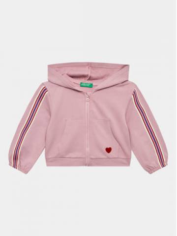 United Colors Of Benetton Світшот 36FPG502D Рожевий Regular Fit United Colors Of Benetton Світшот 36FPG502D Рожевий Regular Fit