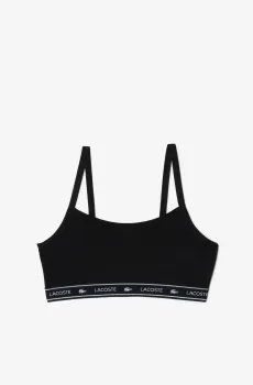Женский черный бюстгалтер Черный XL Lacoste IF8166031