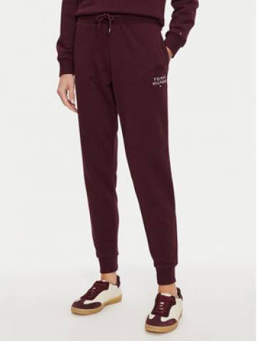 Tommy Hilfiger Спортивні штани UW0UW04522 Бордовий Regular Fit