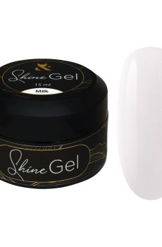 Гель для укрепления натуральных ногтей F.O.X Shine Gel, Milk, 15 мл