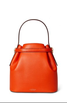 Кожаная сумочка Lauren Ralph Lauren