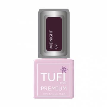 Гель-лак для ногтей Tufi profi Premium Midnight 07 Темный баклажан, 8 мл Гель-лак для ногтей Tufi profi Premium Midnight 07 Темный баклажан, 8 мл