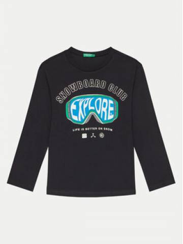 United Colors Of Benetton Блузка 3096C10LZ Чорний Regular Fit United Colors Of Benetton Блузка 3096C10LZ Чорний Regular Fit