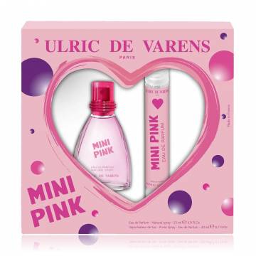 Парфюмированный набор женский Ulric de Varens Mini Pink (парфюмированная вода, 25 мл + парфюмированная вода, 20 мл) Парфюмированный набор женский Ulric de Varens Mini Pink (парфюмированная вода, 25 мл + парфюмированная вода, 20 мл)