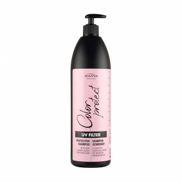 Шампунь Joanna Professional UV Filter Protective Hair Shampoo с ароматом вишни, для окрашенных волос, 1 л Шампунь Joanna Professional UV Filter Protective Hair Shampoo с ароматом вишни, для окрашенных волос, 1 л