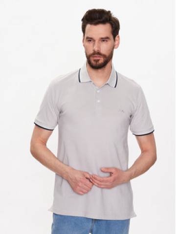 Lindbergh Поло 30-404000 Сірий Regular Fit Lindbergh Поло 30-404000 Сірий Regular Fit