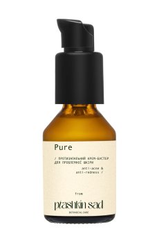 Противовоспалительный крем-бустер для лица Ptashkin Sad Pure для проблемной кожи, 35 мл