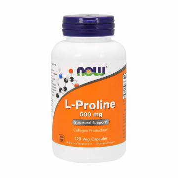 L-Пролин NOW foods L-Proline 500 мг, 120 капсул L-Пролин NOW foods L-Proline 500 мг, 120 капсул