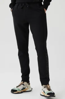 Мужские черные спортивные штаны Черный L-XL Lacoste XH031616S