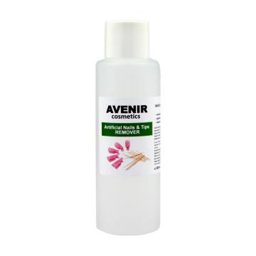 Жидкость для снятия акрила, геля и искусственных ногтей Avenir Cosmetics Artificial Nails & Tips Remover, 100 мл Жидкость для снятия акрила, геля и искусственных ногтей Avenir Cosmetics Artificial Nails & Tips Remover, 100 мл