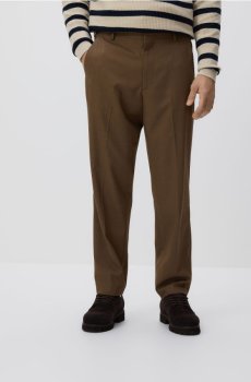 Reserved - Штани-чиноси regular fit - золотисто-коричневий - 511HR-82X