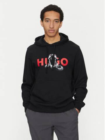 HUGO Світшот Dueleyo 50530580 Чорний Regular Fit HUGO Світшот Dueleyo 50530580 Чорний Regular Fit