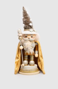 Коричневая статуэтка Hollywood Golden Forest-Nutcrackers с подсветкой