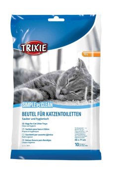 Пакеты для кошачьих туалетов Trixie SimplenClean XL, 56*71 см, 10 шт (4051)