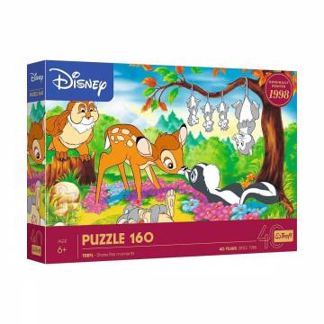 Пазлы Trefl Disney 40-летний юбилей Искусство из бумаги: Бэмби и лесные друзья, от 6 лет, 160 элементов (40054) Пазлы Trefl Disney 40-летний юбилей Искусство из бумаги: Бэмби и лесные друзья, от 6 лет, 160 элементов (40054)