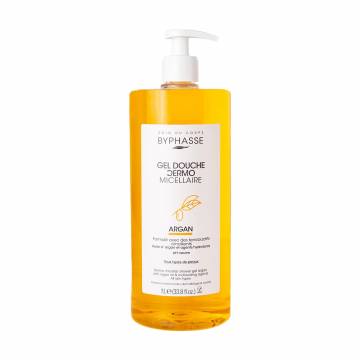 Мицеллярный гель душ Byphasse Dermo Micellar Shower Gel Argan, 1 л Мицеллярный гель душ Byphasse Dermo Micellar Shower Gel Argan, 1 л