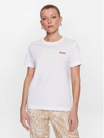 Boss Футболка 50489525 Білий Regular Fit Boss Футболка 50489525 Білий Regular Fit