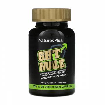 Усилитель тестостерона для мужчин NaturesPlus GHT Male, 90 гелевых капсул Усилитель тестостерона для мужчин NaturesPlus GHT Male, 90 гелевых капсул