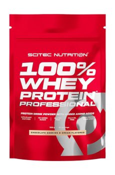 Протеин Scitec Nutrition 100% Whey Protein Professional Шоколадное печенье с кремом, в порошке, 500 г