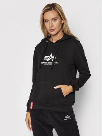 Alpha Industries Світшот New Basic 196032 Чорний Regular Fit Alpha Industries Світшот New Basic 196032 Чорний Regular Fit