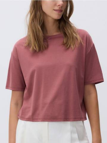 Reserved - LADIES` T-SHIRT - пильно-рожевий - ZR413-39X Reserved - LADIES` T-SHIRT - пильно-рожевий - ZR413-39X