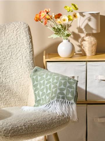 Плед - зелений