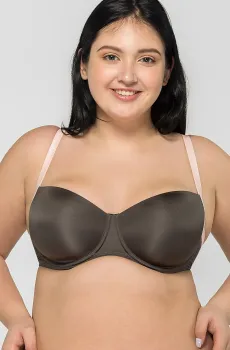 Женский оливковый лиф от купальника 433C Оливковый 80F brabrabra SO205433