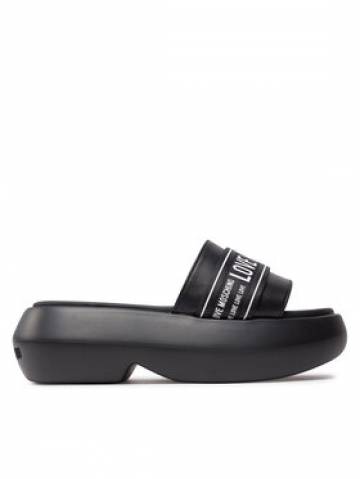 LOVE MOSCHINO Шльопанці JA28107I0IIX700A Чорний LOVE MOSCHINO Шльопанці JA28107I0IIX700A Чорний