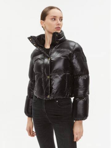 Elisabetta Franchi Пуховик PI-55D-36E2-V490 Чорний Cropped Fit Elisabetta Franchi Пуховик PI-55D-36E2-V490 Чорний Cropped Fit