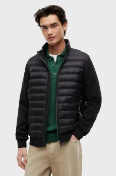 Мужская черная куртка MEDIA Черный L Tommy Hilfiger MW0MW41329