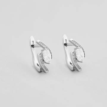 Серебряные серьги Minimal 21006р Серебряные серьги Minimal 21006р