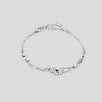 Серебряный браслет Minimal 550106б/FB4201/BT6598 Серебряный браслет Minimal 550106б/FB4201/BT6598