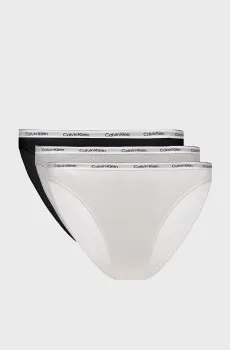 Женские трусики (3 шт) BIKINI 3PK Разноцветный S Calvin Klein 000QD5207E