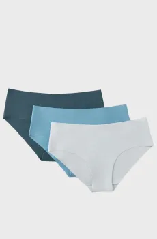 Женские трусики (3 шт) Разноцветный XL womensecret 4932693