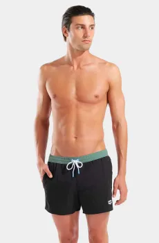 Мужские черные плавательные шорты TAPES BEACH X-SHORT Черный XL Arena 010892-563