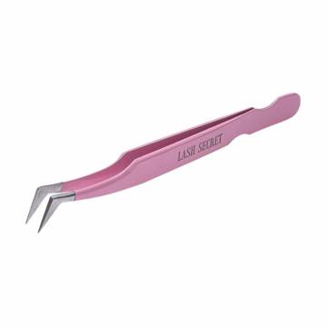 Пинцет Lash Secret L, розовое шампанское, 1 шт (pl051031) Пинцет Lash Secret L, розовое шампанское, 1 шт (pl051031)